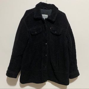 Oversized Sherpa Jacket